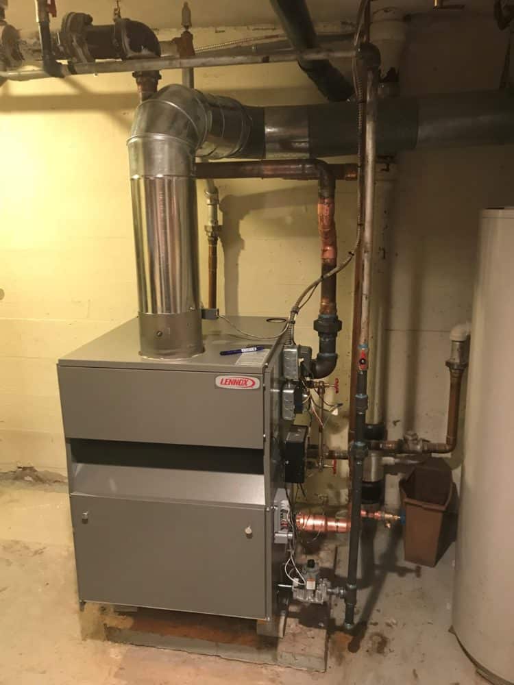 Robinson Heating & Cooling Boiler Install