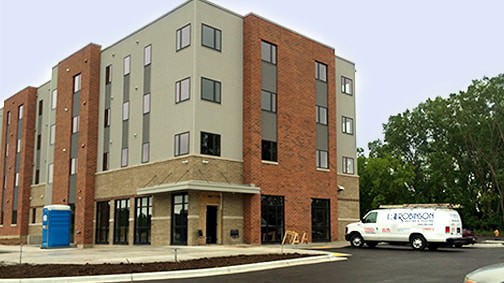 Robinson Heating & Cooling Dorm Building