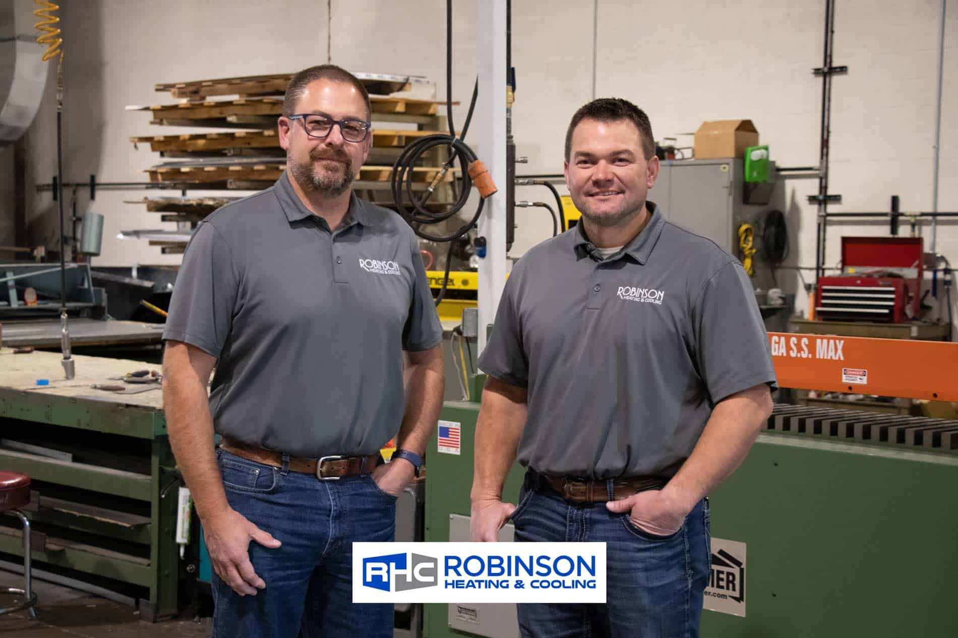 Read more about the article Longtime employees assume ownership of Robinson Heating & Cooling